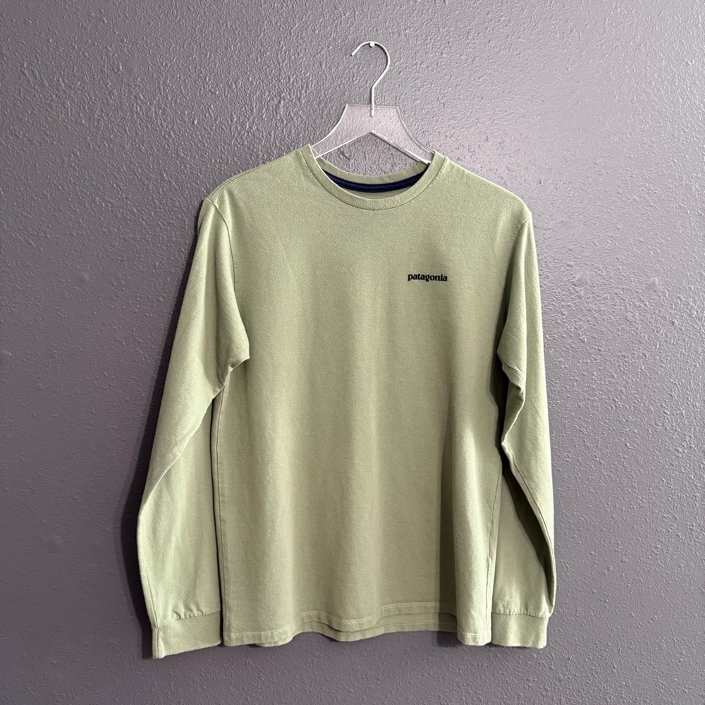 Patagonia Logo Long Sleeve T-Shirt Size S